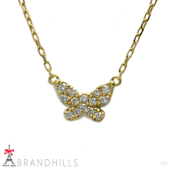 楽天市場】アーカー AHKAH ネックレス パピヨンブリリアン バタフライ