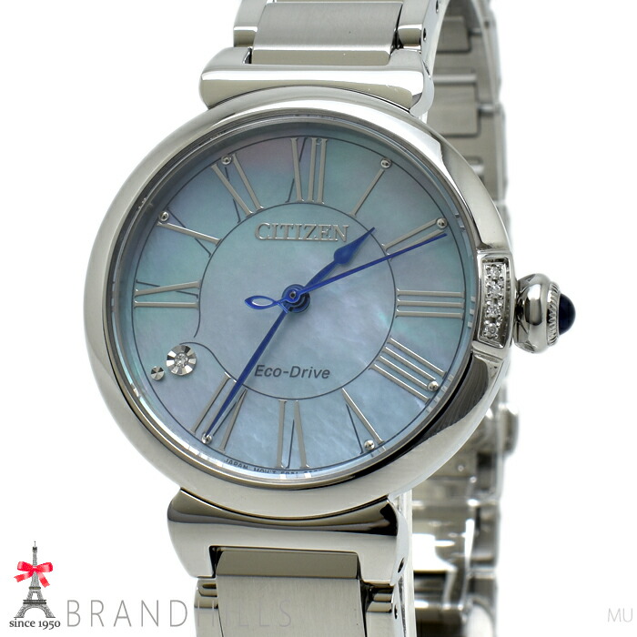 楽天市場】シチズン CITIZEN エコドライブ 腕時計 ラインストーン E011