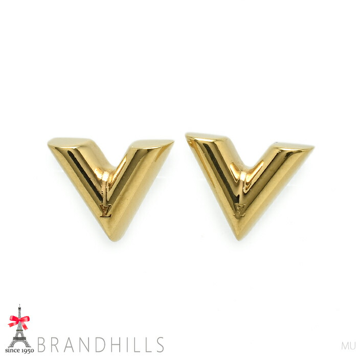 楽天市場】ルイヴィトン LOUIS VUITTON ピアス エセンシャルV M61088