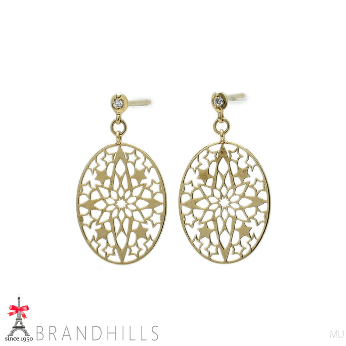 楽天市場】STAR JEWELRYスタージュエリー K18 TEAR DANGLE PIERCED