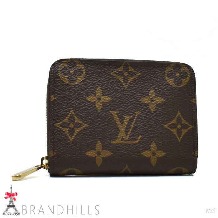 ルイヴィトン コインケース メンズ レディース ジッピーコインパース モノグラム M60067 LOUIS VUITTON 極美品 【中古】