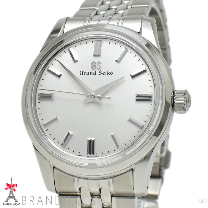 グランドセイコー 腕時計 メンズ エレガンスコレクション 手巻き SS シルバー文字盤 SBGW305 9S64-00Z0 GRAND SEIKO 未使用品 【中古】