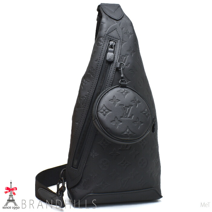 ルイヴィトン 上半身御徒面子 二人組 スリングバッグ モノグラム 影ぼうし ノワール M21890 LOUIS VUITTON 未当てはめる品 【中古】