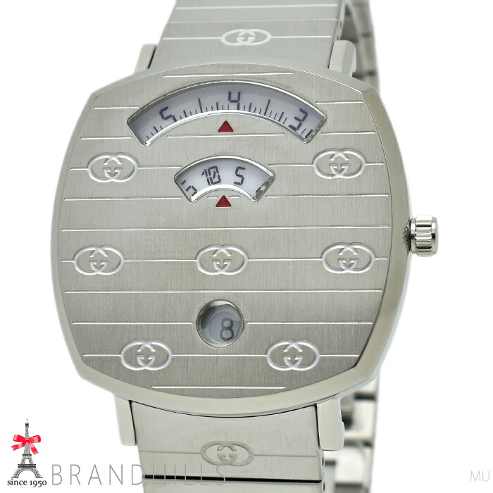 グッチ ウォッチ ボーイズ 手持ち部分 35粍 石英 SS 白いこと文字記号盤 157.4 YA157401 GUCCI 未当て嵌める品 【中古】