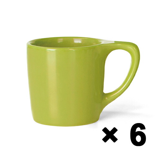 notNeutral ノットニュートラル LN Coffee Mug コーヒーマグ 10oz 10オンス Lotus Green ロータスグリーン 6客セット【ラッピング不可】