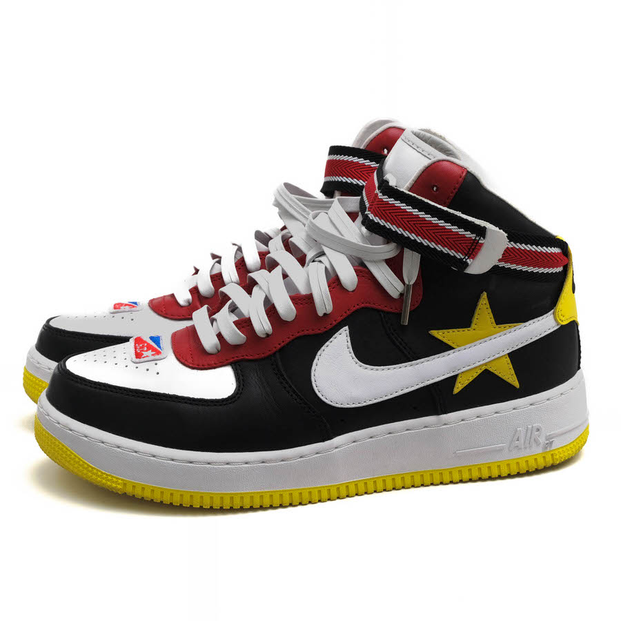NIKE ハイカットスニーカー ナイキ AQ3366-600 AIR FORCE 1 HI/RT エアフォース1 リカルド・ティッシ リカルドティッシ RICCARDO TISCI マルチカラー 【中古】