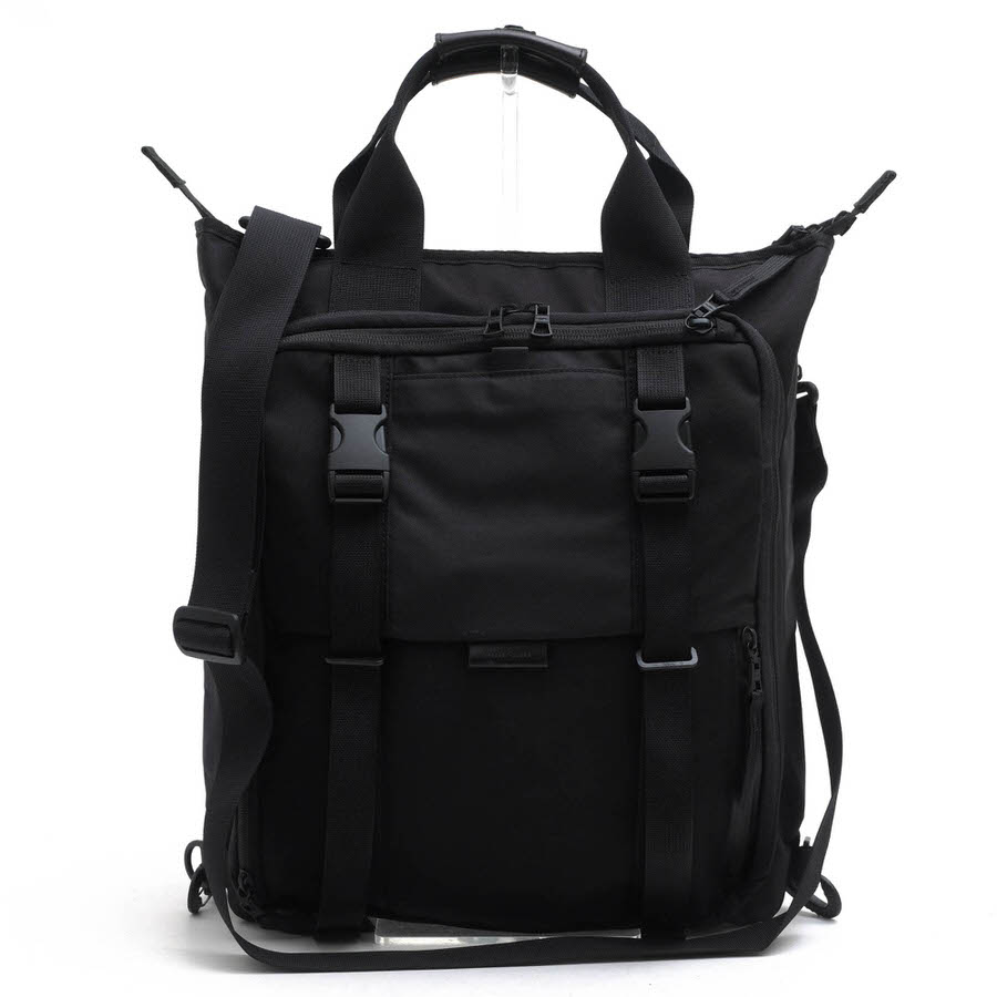 master-piece トートバッグ 御師匠さん天下太平 No.224101 squared スクエアード 安全帽御徒面子 CORDURA MASTERTEX-04  2WAY ショルダーバッグ 【中古】