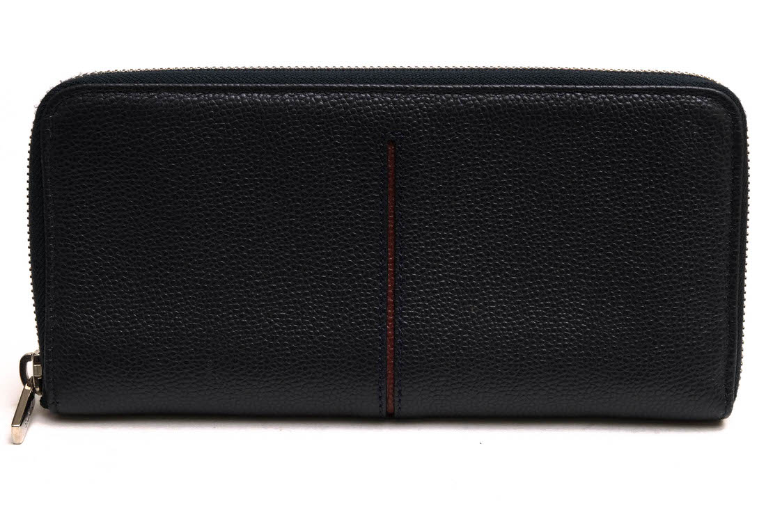 楽天市場】トッズ TOD'S 長財布 ダークネイビー レザー ラウンド