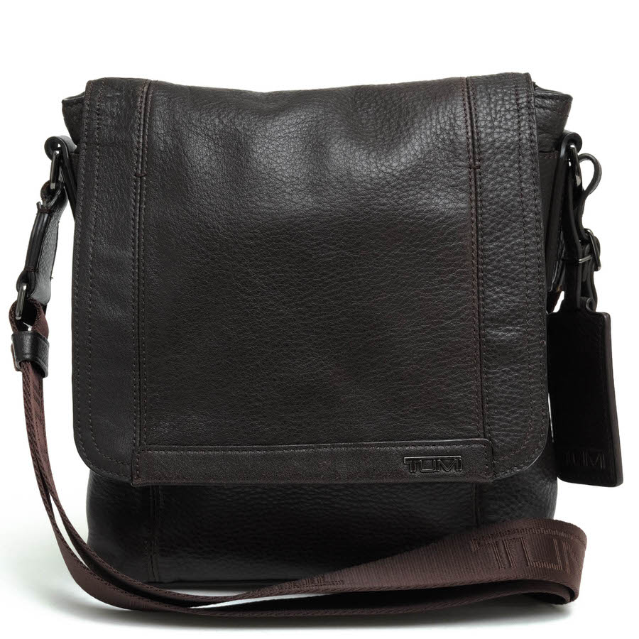 TUMI ショルダーバッグ トゥミ 68603D Centro Padua Leather Map Bag パドア 牛革 クロスボディ メッセンジャーバッグ シボ革 シュリンクレザー 【中古】|ブランディング