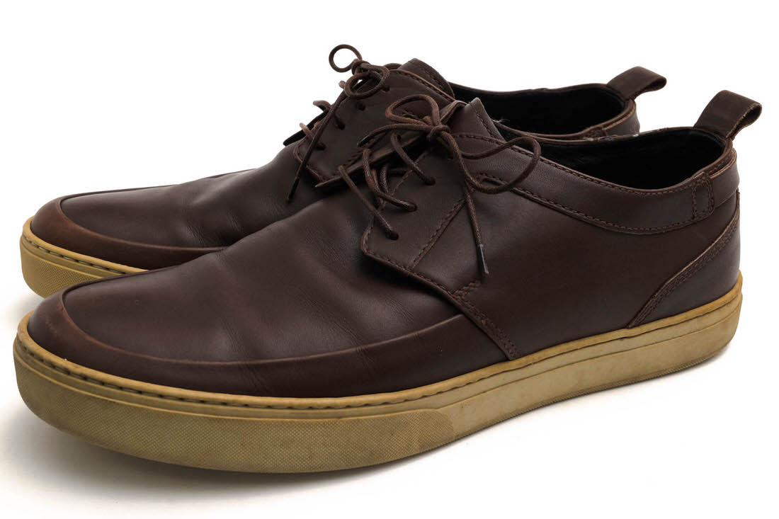Dunhill ローカットスニーカー ダンヒル L1N355R BLAKE TRAINER 牛革 カーフ Uチップ 【中古】|ブランディング