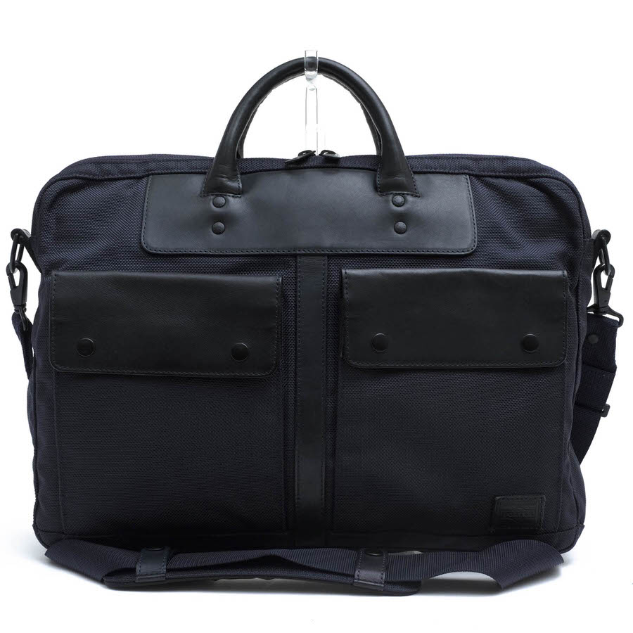 極美品　PORTER ビジネスバッグ　コーデュラナイロン　拡張　A4可　PC収納 極美品 PORTER ビジネスバッグ コーデュラナイロン 拡張 A4可 PC