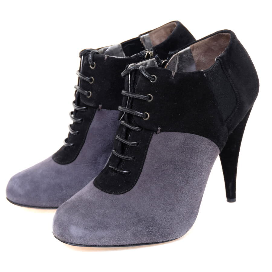 楽天市場】MIUMIU ミュウミュウ スタッズ レザー エンジニアブーツ