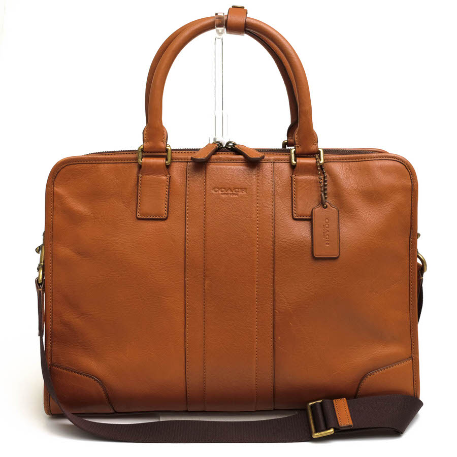 楽天市場】COACH コーチ 2WAYビジネスバッグ 美品 F22529 ダーク