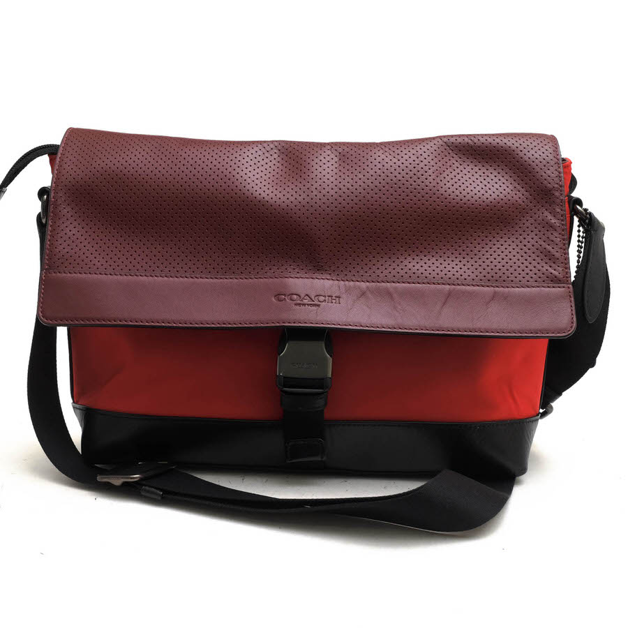 楽天市場】【バッグ】COACH コーチ パフォレイテッド レザー バイク