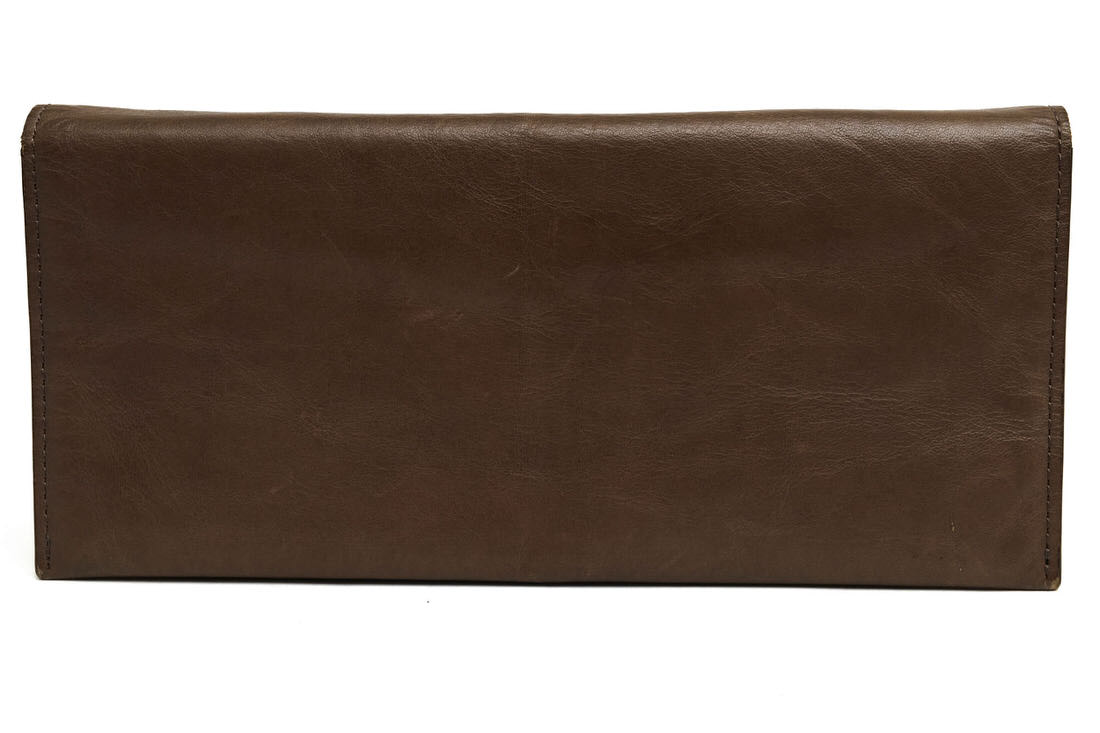 PATRICK STEPHAN 長財布 パトリックステファン 171AWA18 Leather long wallet level douce キップスキン ベジタブルタンニンなめし 植物由来 ワックス加工 小銭入れあり ウォッシュ加工 【中古】
