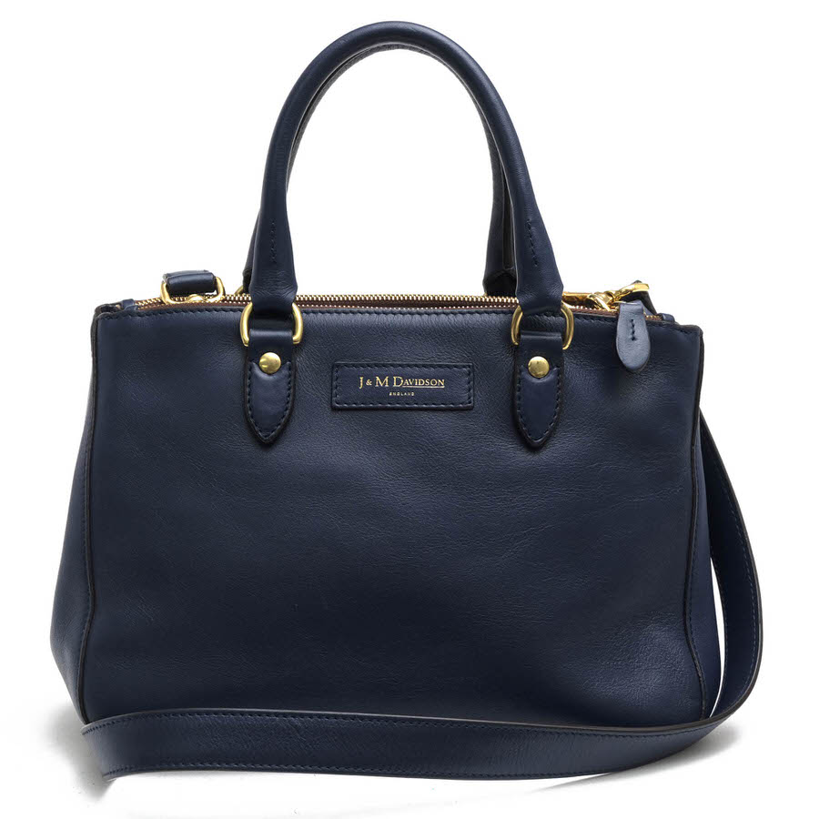 J＆M DAVIDSON ハンドバッグ J＆Mデヴィッドソン MINI INGRID 牛革 カーフ 2WAY ショルダーバッグ 定番 【中古】