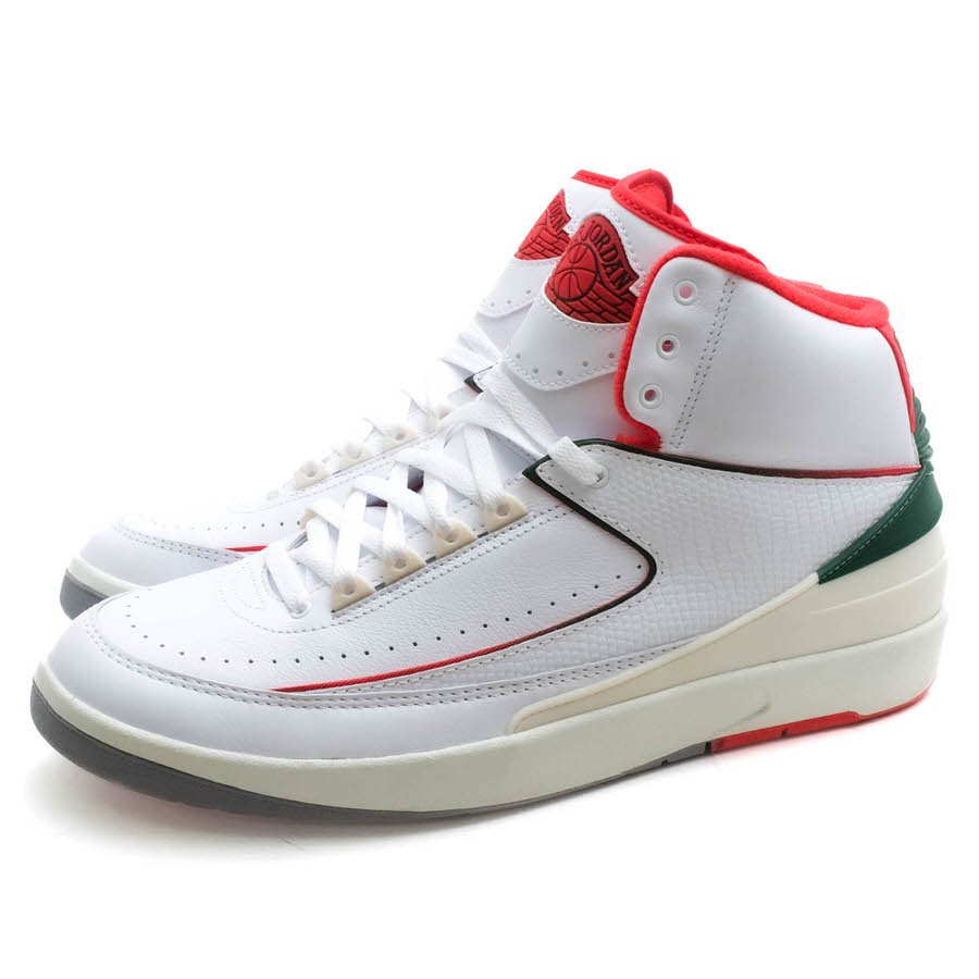 NIKE ハイカットスニーカー ナイキ DR8884-101 Air Jordan 2 Retro Origins エアジョーダン 2 レトロ 生まれながらなめし革  定番 【中古】