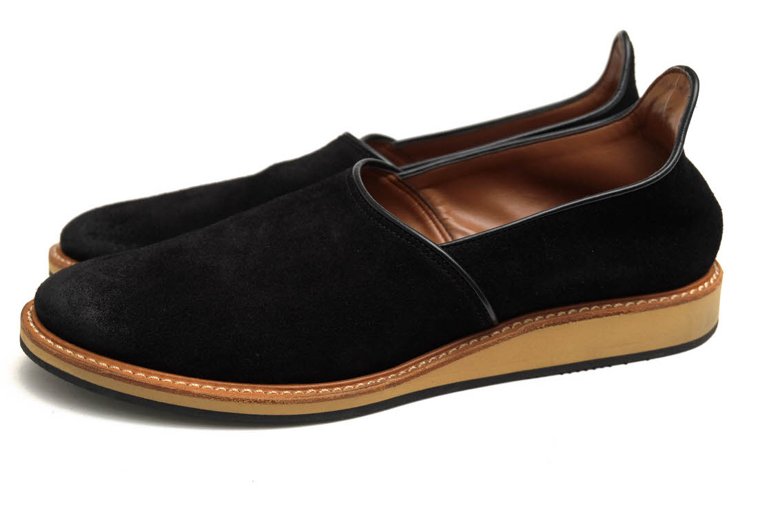 glamb スリッポン グラム GB17SP AC06 Tayler shoes テイラーシューズ 牛革 バブーシュ 【中古】