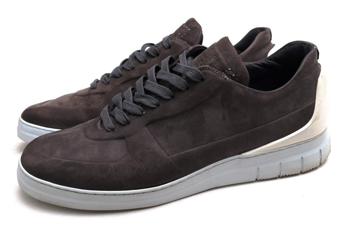 Dunhill ローカットスニーカー ダンヒル DU18F1305A7 牛革 カーフ   【中古】