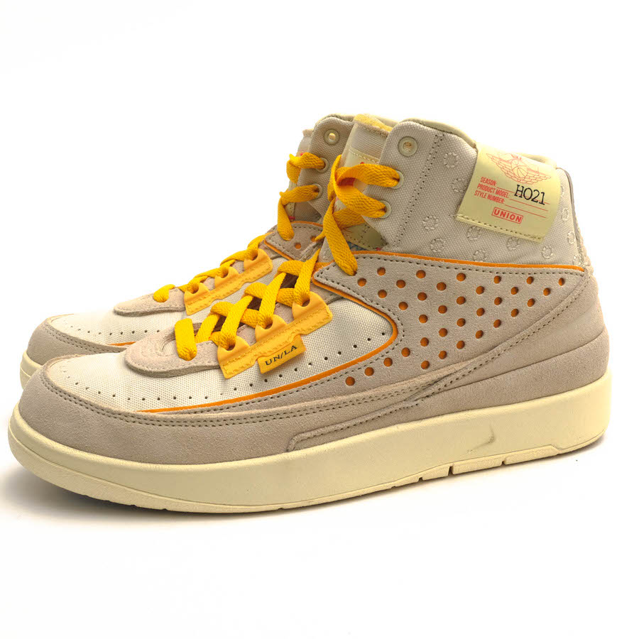 NIKE ハイカットスニーカー ナイキ DN3802-200 Air Jordan 2 RETRO SP RATTAN エアジョーダン UNION 単位労働組合   【中古】