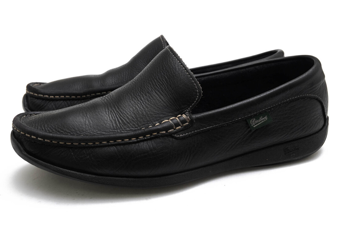 Paraboot ヴァンプローファー パラブーツ ANVERS アンバース 牛革 ソフトグレインレザー SPRINTソール スリッポン モカシン 【中古】|ブランディング