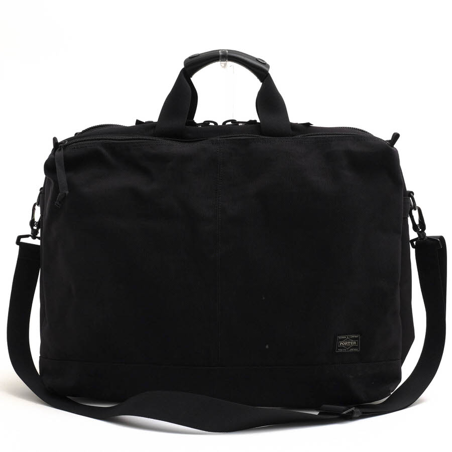 PORTER ビジネスバッグ ポーター 吉田カバン 504-08985 EINS OVERNIGHT BRIEFCASE アインス 66ナイロン ウレタンコーティング オーバーナイトバッグ 2WAY ショルダーバッグ 【中古】