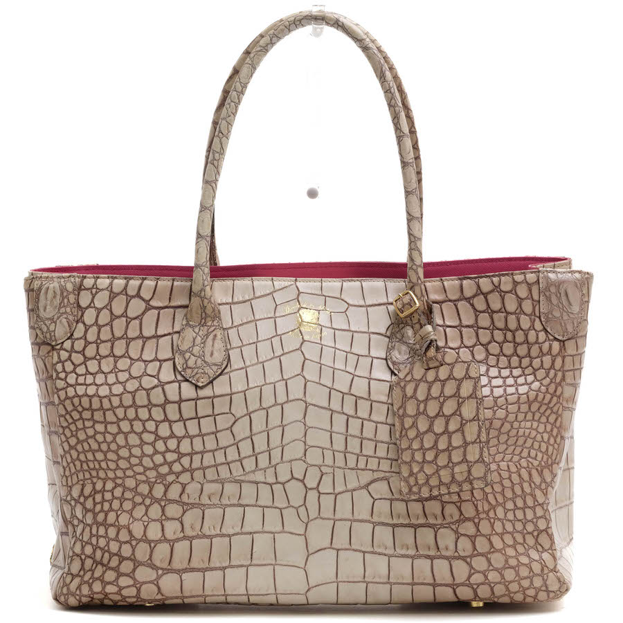 ADMJ シルバー　バック　新品未使用 A.D.M.J ADMJ バッグ 牛革 ミニトート エーディーエムジェイ