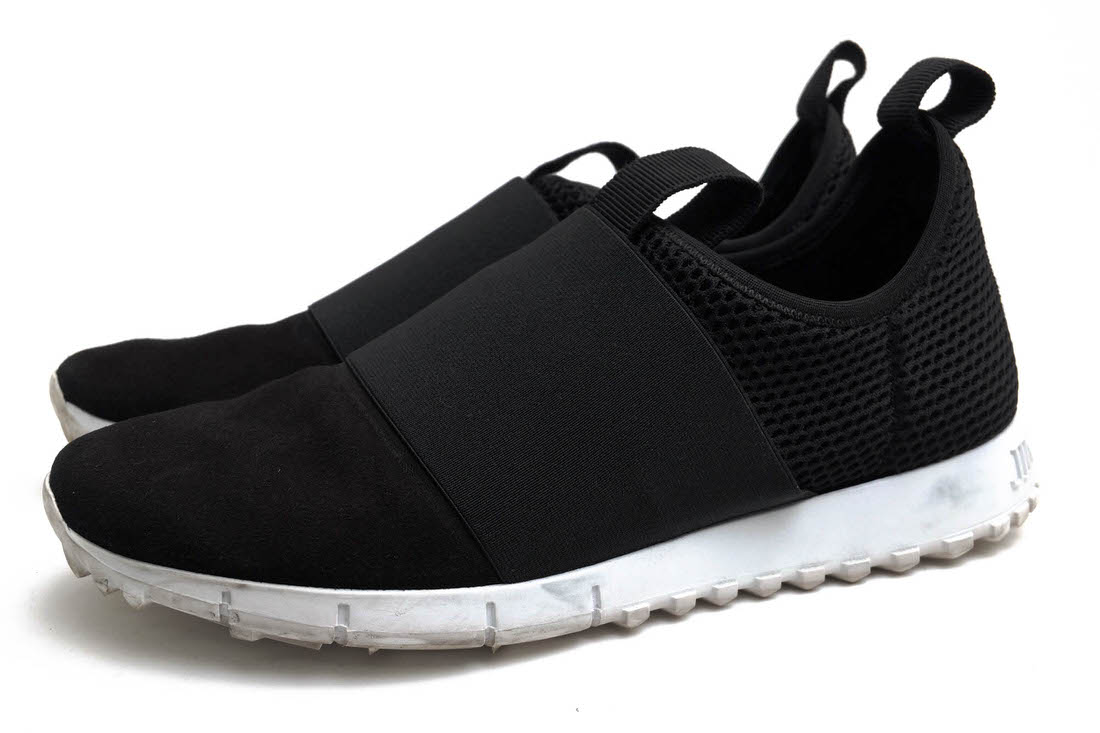 Jimmy Choo ローカットスニーカー ジミーチュウ OAKLAND/M 一部牛革 【中古】