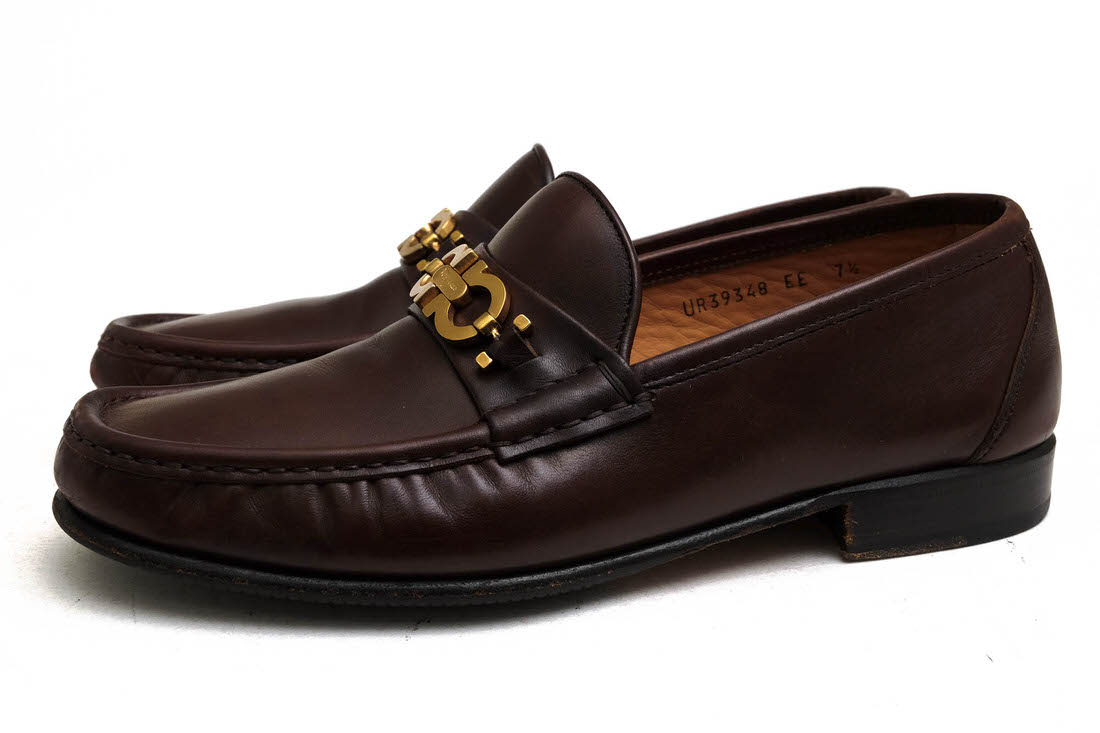 Salvatore Ferragamo フェラガモ　リボン　ローファー DHM Salvatore Ferragamoフェラガモローファーリボン Ferragamo