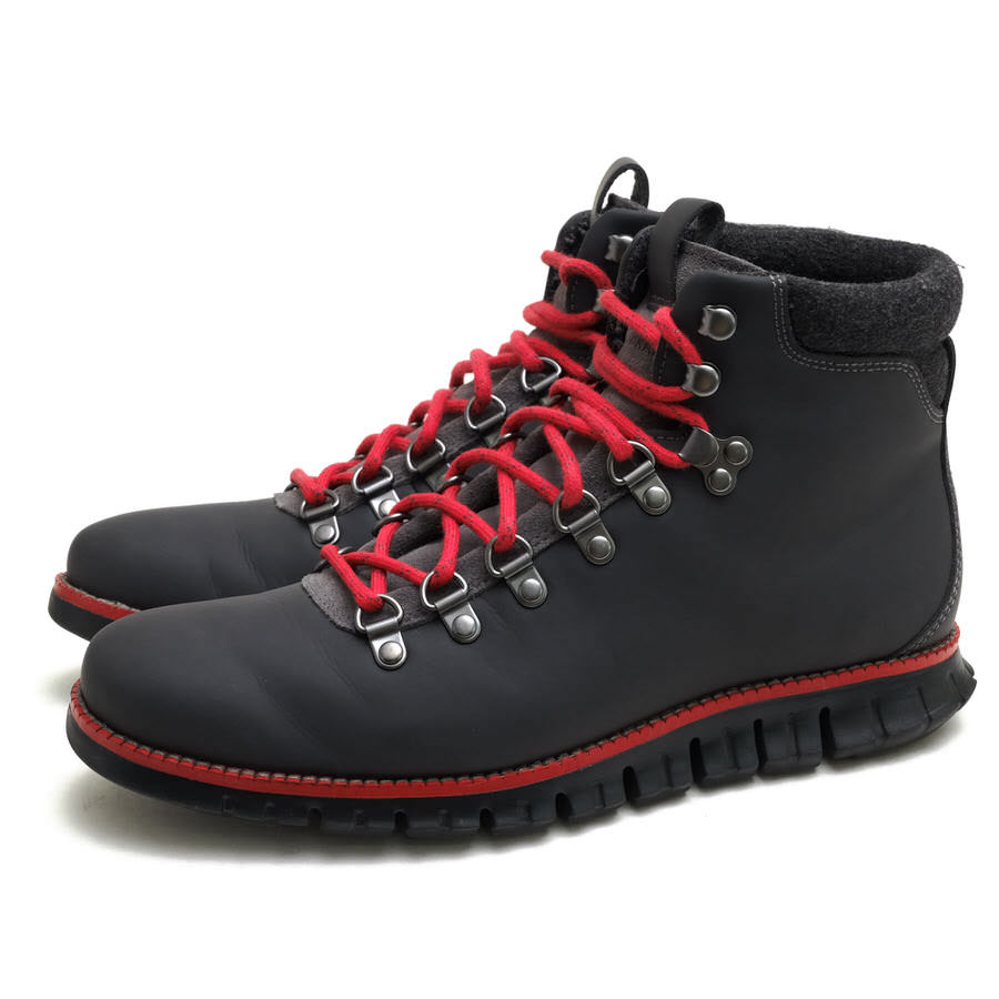 COLE HAAN マウンテンブーツ コールハーン C31400 Zerogrand HIKER BOOT Water Resistant Magnet ゼログランド ハイカー ウォーターレジスタント II 牛革 GRAND OS 【中古】｜ブランディング