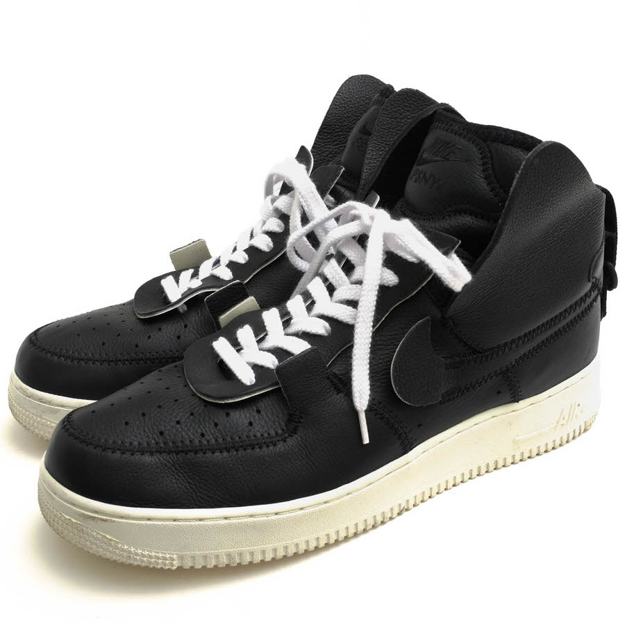 NIKE ハイカットスニーカー ナイキ AO9292-002 AIR FORCE 1 HIGH PSNY BLACK SAIL エア フォース 1 ハイ PUBLIC SCHOOL NEW YORK 【中古】