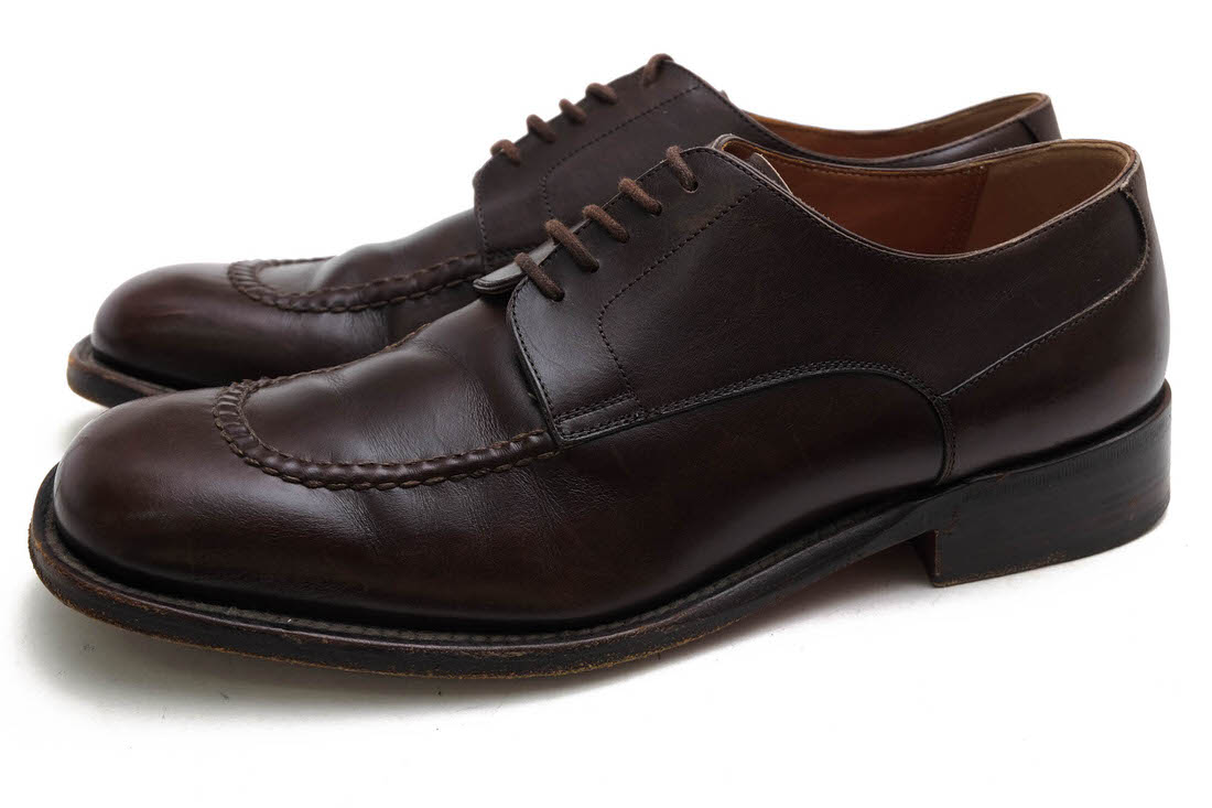 HERMES　ストレートチップ　40サイズ HERMES ストレートチップ 40サイズ PARASHOE 本革 内羽根