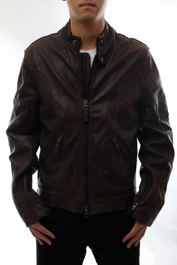 アルマーニジーンズ黒 レザージャケット 未使用品 アルマーニ ジーンズ ARMANI JEANS レザージャケット