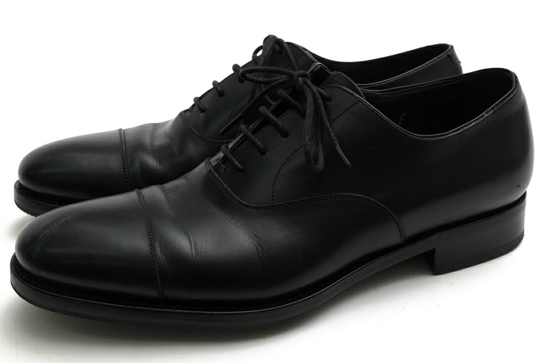 UNITED ARROWS ビジネスシューズ ユナイテッドアローズ UA015 UAD LEATHER CAPTOE 牛革 ストレートチップ 【中古】｜ブランディング