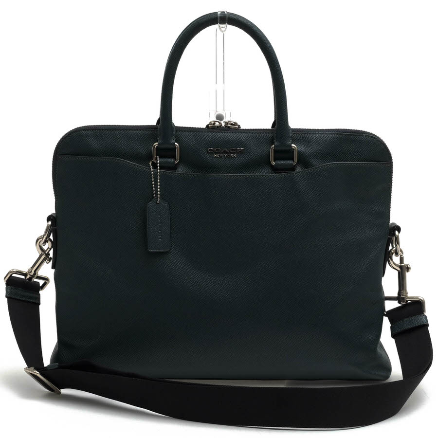 楽天市場】COACH コーチ 2WAYビジネスバッグ 美品 F22529 ダーク