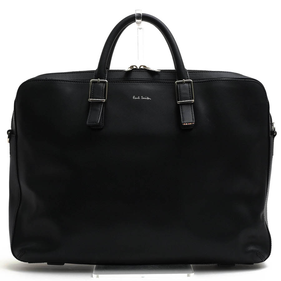 Paul Smith ビジネスバッグ ポールスミス 873845 N013 ビジネスバックル 牛床革 【中古】