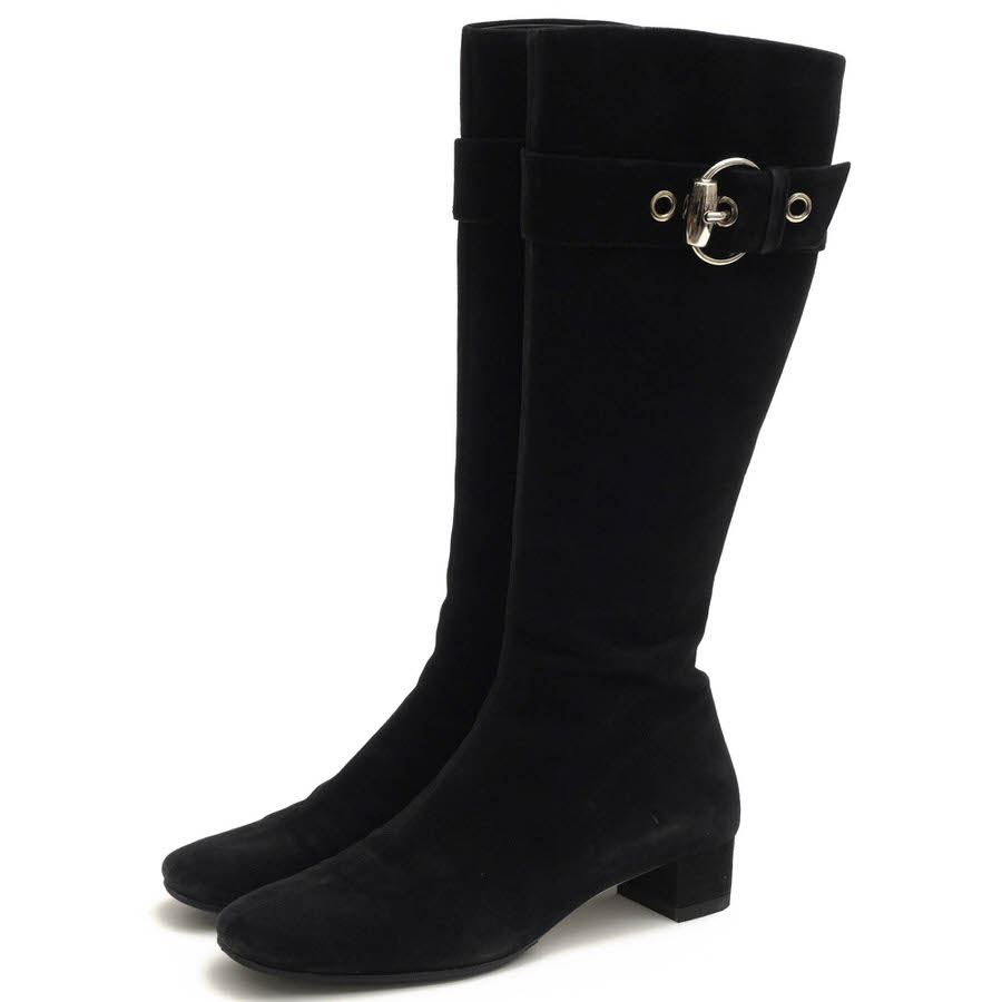楽天市場】【グッチ】Gucci インターロッキング ロング ブーツ 296094