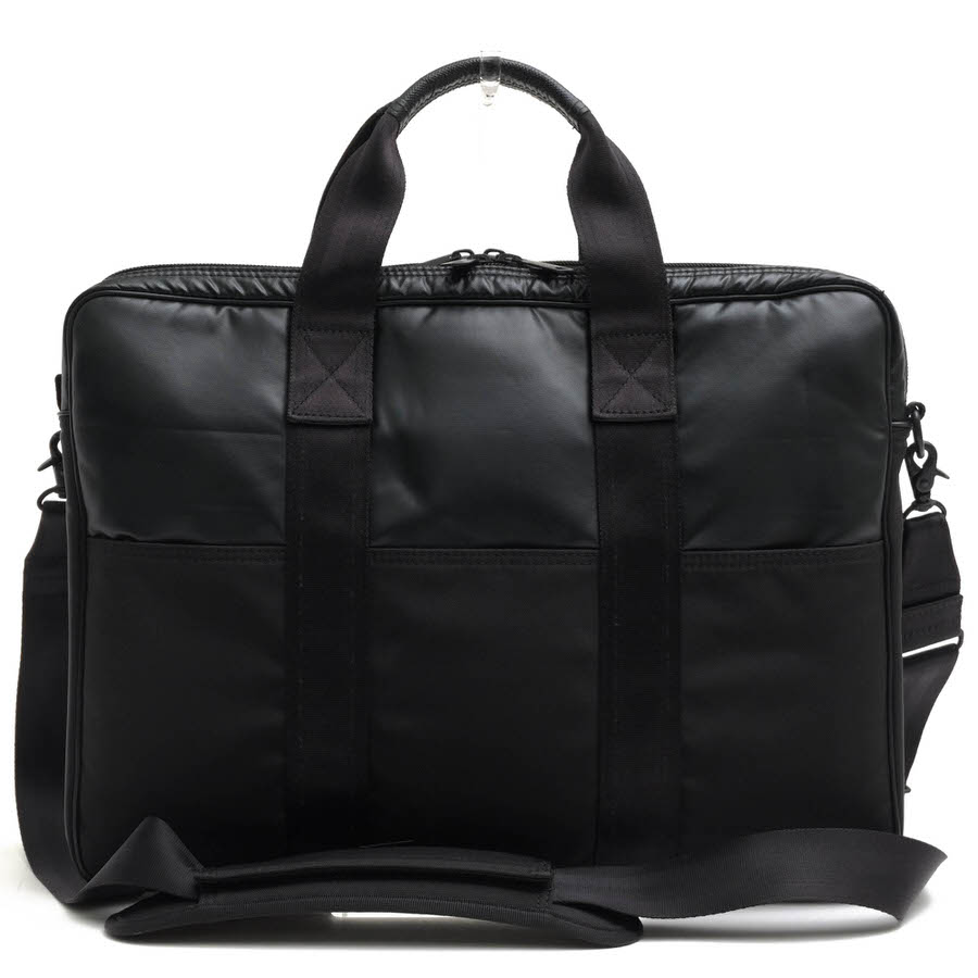 PORTER ビジネスバッグ ポーター 吉田カバン 381-05357 GRIPPER BRIEFCASE グリッパー ウレタンボンディング加工 PVC加工 防水 2WAY ショルダーバッグ 【中古】|ブランディング
