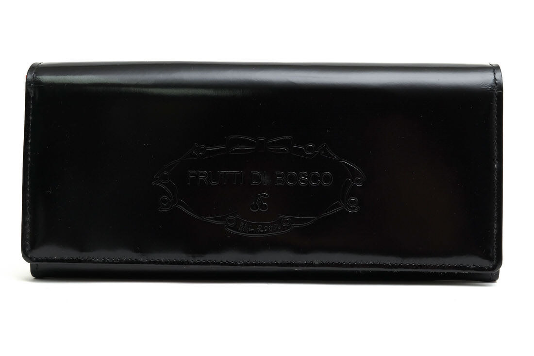 FRUTTI DI BOSCO 長財布 フルッティ ディ ボスコ 1032-13-9068 ALBA OLIVIA ハラコ ダルメシアン柄 小銭入れあり 【中古】