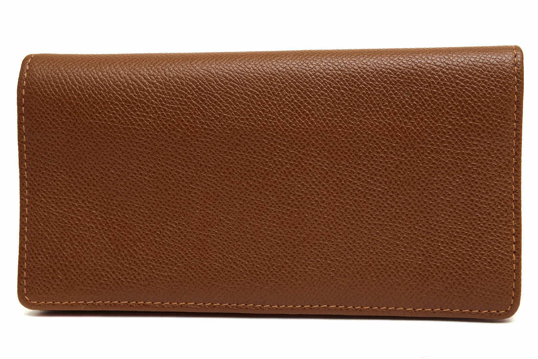 Whitehouse Cox 長がま口 ホワイトハウスコックス S8819 LONG WALLET / LONDONCALF × BRIDLE ロンドンカーフ 牛皮 ブライドルレザー  釣り銭入れあり 【中古】 バッグ・小物・ブランド雑貨-財布・ケース