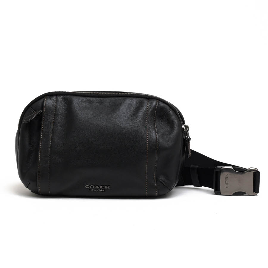 【専用】コーチ レガシー ボディバッグ ターンロック レザー ブラック 黒 中古・古着通販】COACH (コーチ) レガシー ターンロック レザー