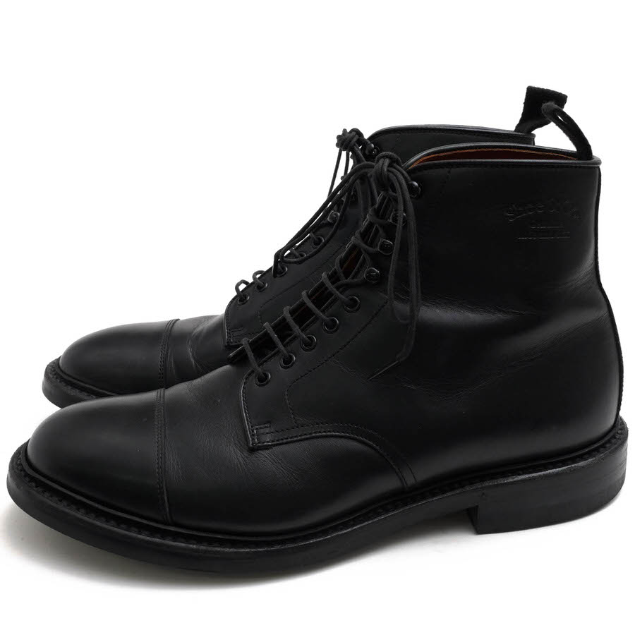 REGAL レースアップブーツ リーガル 940S Shoe & Co. 牛革 オブリークラスト ストレートチップ ダイナイトソール グッドイヤーウェルト製法 【中古】