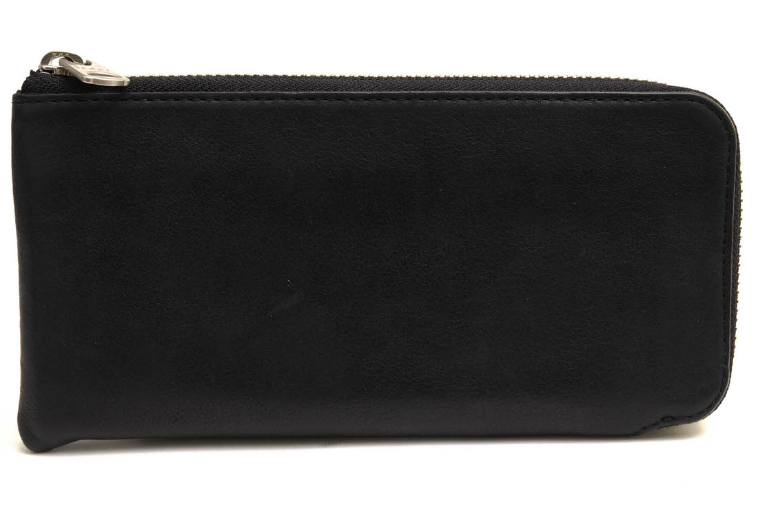 hobo 長財布 ホーボー HB-W2505 Oiled Leather Zip Wallet L オイルドカウレザー 牛革 小銭入れあり L字ファスナー 【中古】