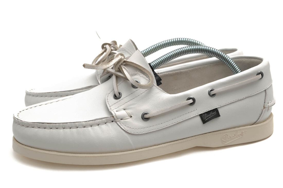 Paraboot 甲板シューズ パラブーツ BARTH 産み 牛皮 甲板シューズ専用気魂「MARINE」 モカシン スリッポン 定番 【中古】