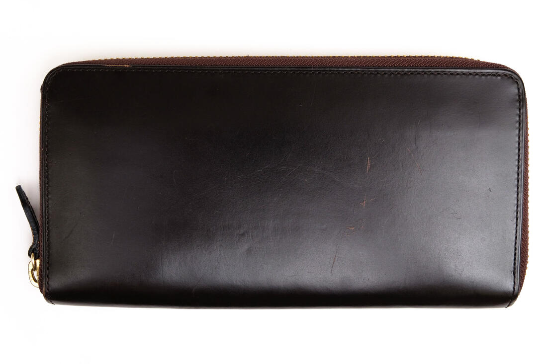 COCOMEISTER 長銭入れ ココマイスター 45014031 Bridle Grand Wallet ブライドル グランドウォレット UKブライドルレザー 牛皮  御釣り入れあり ラウンドジップ ラウンドチャック 【中古】