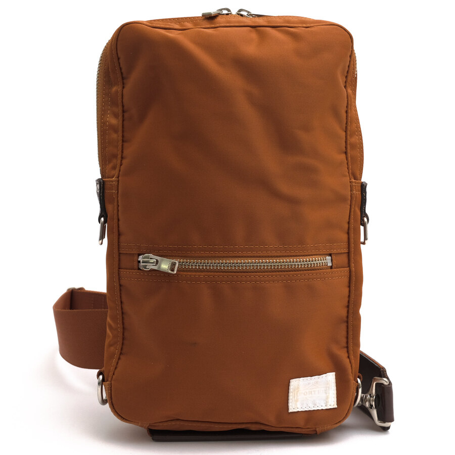 PORTER ショルダーバッグ ポーター 吉田カバン 822-06134 LIFT SLING SHOULDER BAG リフト 超高密度ナイロンツイル PVC加工 ボディバッグ 【中古】|ブランディング