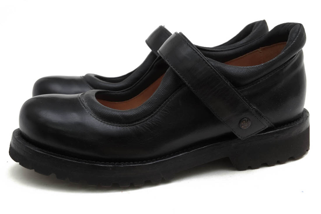 BUTTERO カジュアルシューズ ブッテロ B6271 heelandtoe別注モデル INCASカーフ 牛革 クッション付きワンストラップ Vibramソール 【中古】