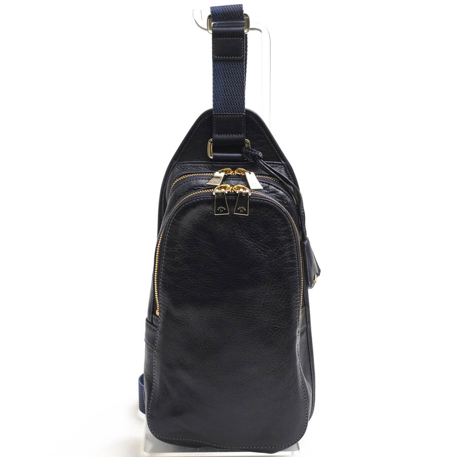 aniary ショルダーバッグ アニアリ 01-07004 アンティークレザー Antique Leather 牛革 ボディバッグ 【中古】