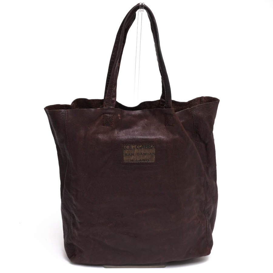 DOLCE&GABBANAレザートートバッグ org.jpg
