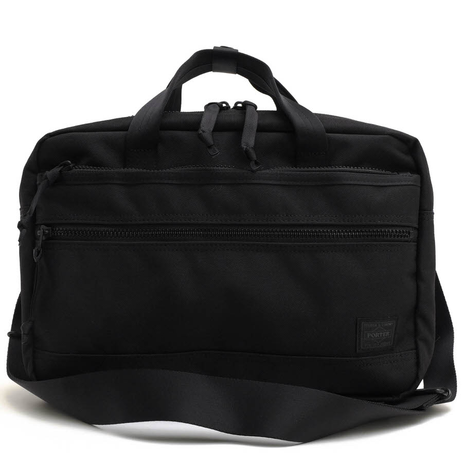 PORTER ビジネスバッグ ポーター 吉田カバン 536-16154 INTERACTIVE 2WAY BRIEFCASE インタラクティブ ポリエステルオックス 2WAY ショルダーバッグ ノートPC収納可 【中古】